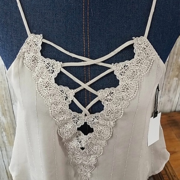 ASTR the Label Lace-Up Camisole - Picture 6 of 7